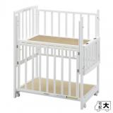 ツーオープン コンパクト ホワイト ベッドのみ