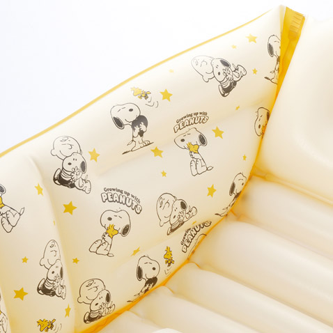 販売 スヌーピーふかふかベビーバスw ホクソンベビー